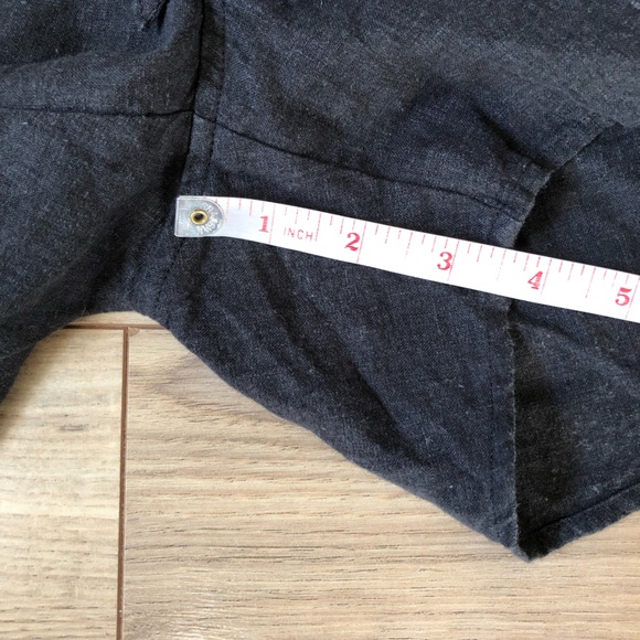 Women's Patagonia Garden Island Charcoal Gray Hemp Blend Shorts size XS - Picture 7 of 12